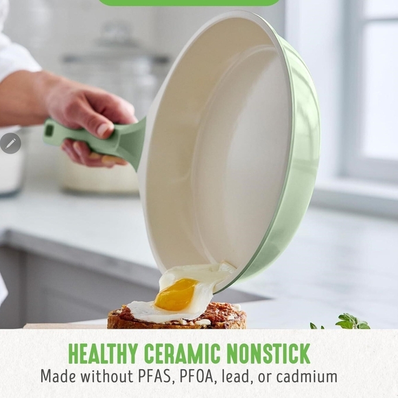 Cookware Set - Light Green - Picture 4 of 6